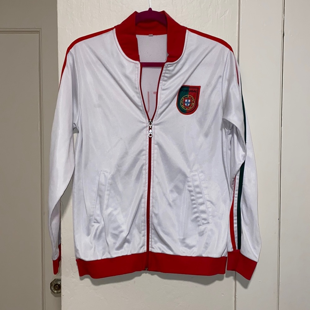portugal zip-up jacket